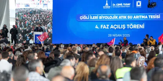 İzmir Körfezine yeni nefes! Çiğli Atıksu Arıtma Tesisi’nin 4. fazı açıldı!