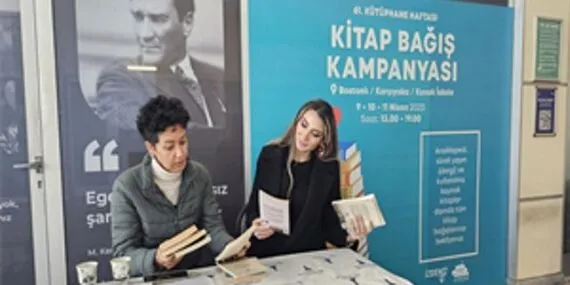 İzmir’de kitap kurtları için kitap bağışı kampanyası haberi
