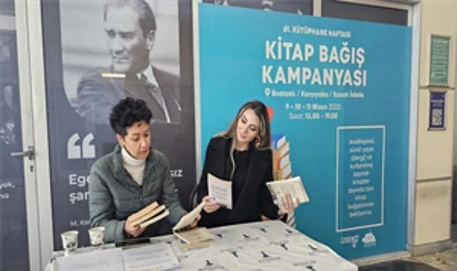 İzmir’de kitap kurtları için kitap bağışı kampanyası haberi