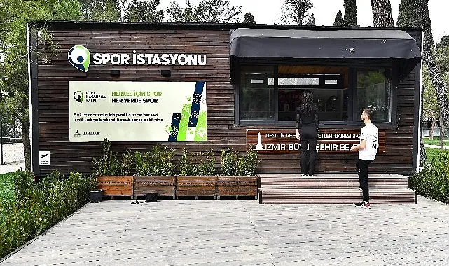 İzmir’in ilk spor istasyonu Hasanağa Bahçesi’nde açıldı haberi
