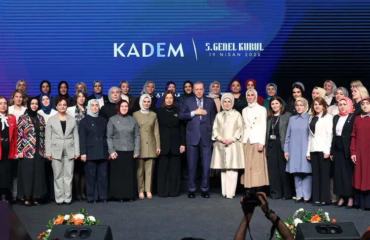KADEM Kahramanmaraş İl Başkanı Taşkıran, şehri temsil etti haberi