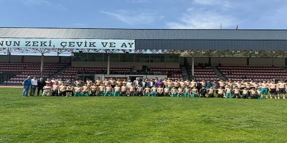 Kahramankazan'lı güreşçiler şampiyonaya damga vurdu haberi