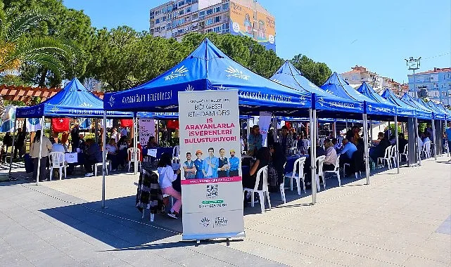 Karabağlar İstihdam Günleri yoğun ilgi gördü haberi
