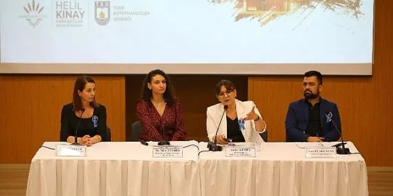 Karabağlar’da “Üreten Kütüphanelerin Bilinmeyen Dünyası” Paneli haberi