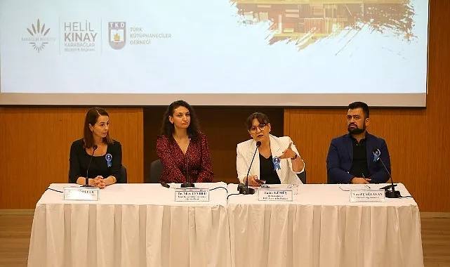 Karabağlar’da “Üreten Kütüphanelerin Bilinmeyen Dünyası” Paneli haberi