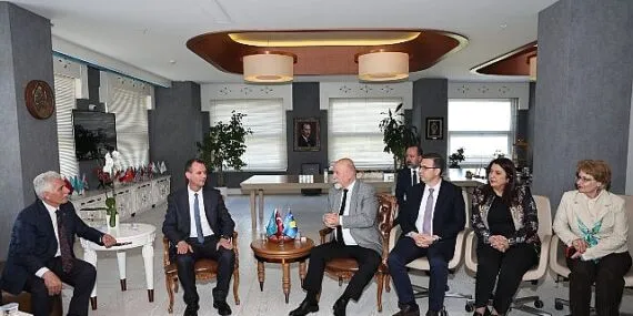 Kardeş şehir Peja’dan Nilüfer’e ziyaret haberi