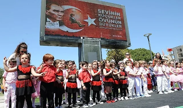 Karşıyaka’da 23 Nisan coşkusu başladı! haberi