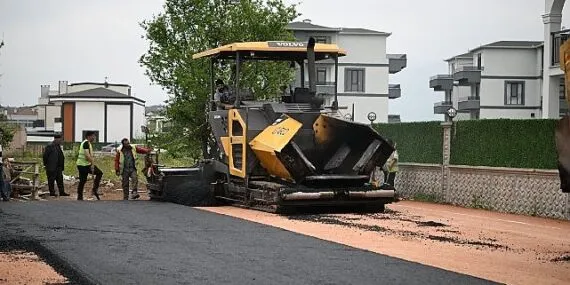 Kartepe’ye 1300 ton asfalt haberi