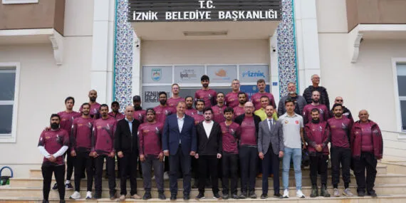 Katar Paramotor Milli'lerinden İznik'e teşekkür