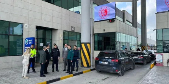 Kaymakam Tutal'dan İpsala Sınır Kapısı'na ziyaret haberi