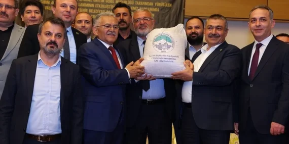 Kayseri Büyükşehir'den tarıma dev katkı haberi