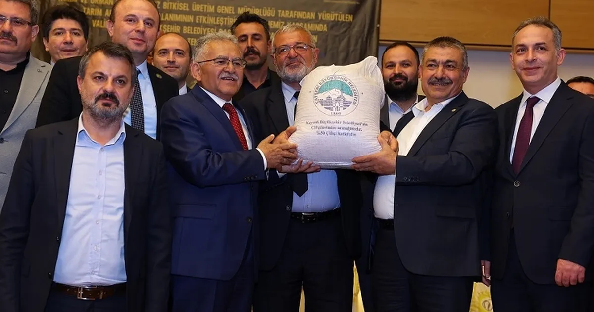 Kayseri Büyükşehir'den tarıma dev katkı haberi