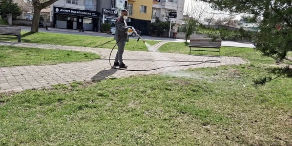 Kayseri Talas'ta sinek ve haşereye erken önlem haberi