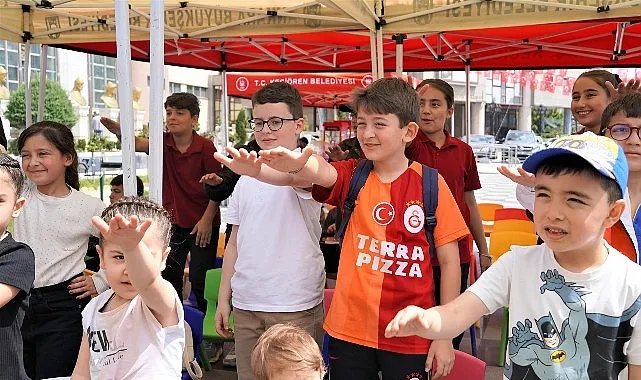 Keçiören’de 23 Nisan coşkusu erken başladı haberi