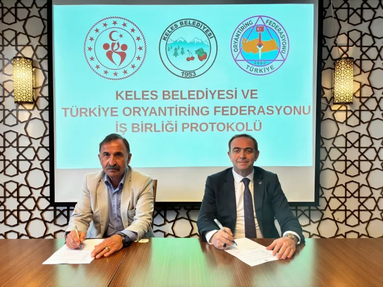 Keles'te bir ilk...Türkiye Oryantiring Milli Takım Seçmeleri Keles'te yapılacak! haberi