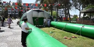 Kemer’de 23 Nisan coşkusu haberi