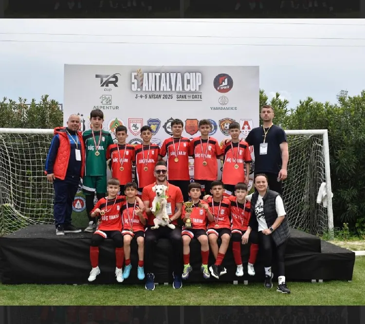 Keşan Gençlerbirliği'nden Antalya Cup’ta çifte ikincilik haberi