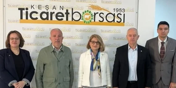 Keşan'da Uygulamalı Bilimler'den Ticaret Borsası'na ziyaret