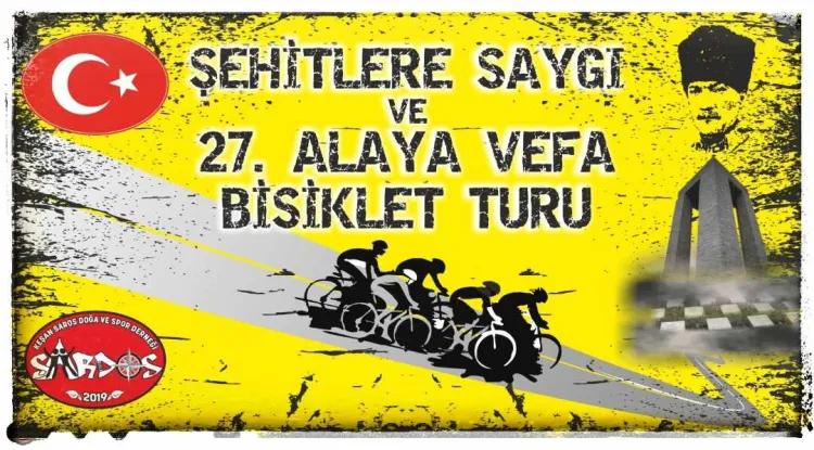 Keşan'dan Çanakkale'ye şehitlere saygı için pedallıyorlar haberi
