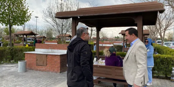 Kılca, piknik ve hobi bahçelerinde vatandaşlarla bir araya geldi