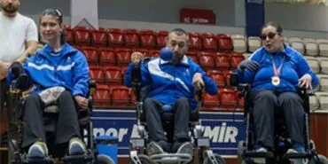 Kırık ayağıyla bronz madalya kazandı haberi