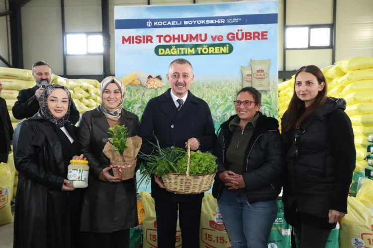 Kocaeli'de çiftçilere büyük destek haberi