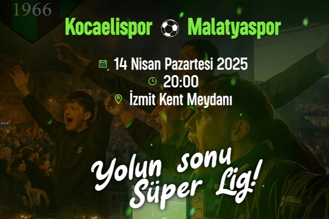 Kocaeli'de kalpler sahada, coşku meydanda haberi
