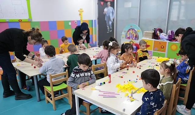 Konaklı minikler sanatla büyüyor haberi