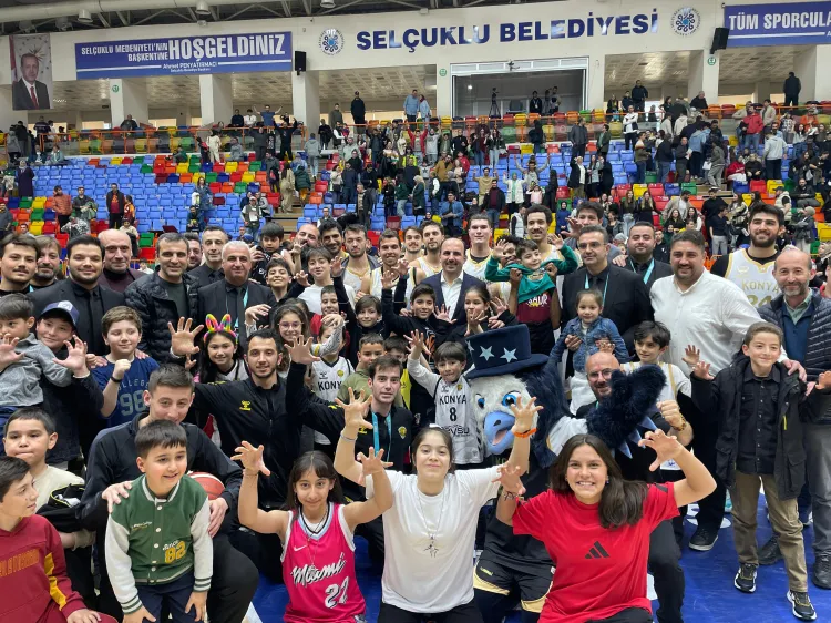 Konya Büyükşehir potada play-off yolunda haberi