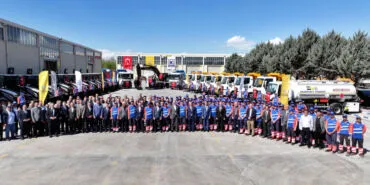 Konya KOSKİ’ye 100 milyon TL'lik 24 yeni araç haberi