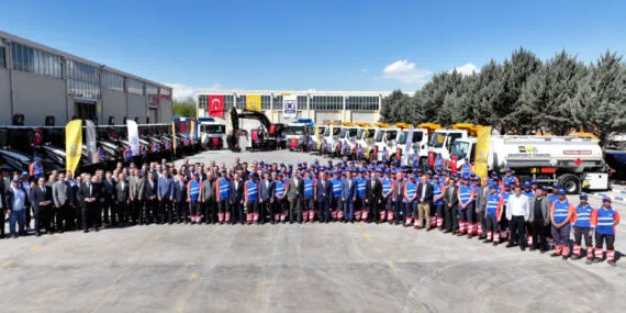 Konya KOSKİ’ye 100 milyon TL'lik 24 yeni araç haberi