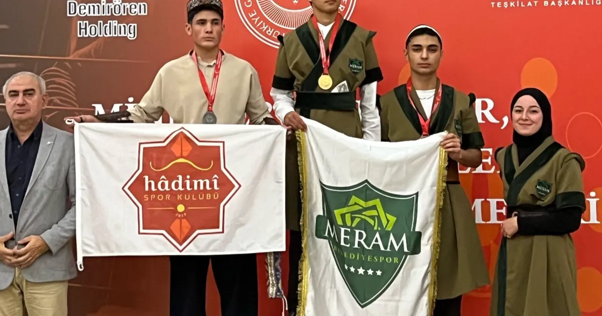 Konya Meramlı okçular şampiyonada parladı haberi