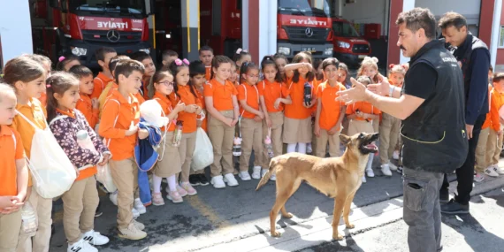 Konya'da 28 bin öğrenci yangın eğitimi aldı