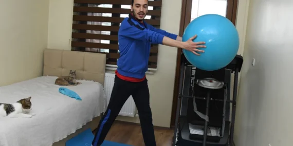 Konya'da kişiye özel “Online Spor”da yeni dönem haberi