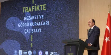 Konya'dan trafiğe nezaketli bakış haberi