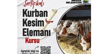 Kurban kesim kursu kayıtları başladı haberi