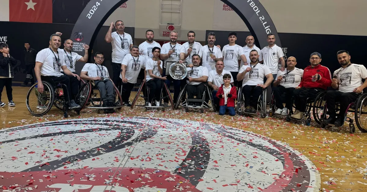 Malatya'da Tekerlekli Basketbol Takımı 1. lige yükseldi haberi