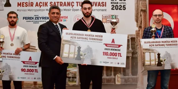 Manisa Festivali Satranç Turnuvası’nda şampiyon belli oldu