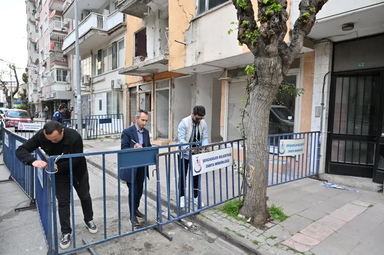 Manisa Şehzadeler'de riskli bina için harekete geçildi haberi