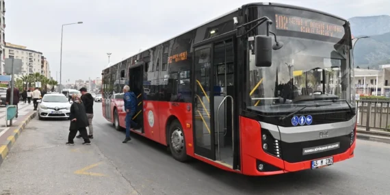Manisa'da 1 Mayıs'ta toplu taşıma ücretsiz haberi