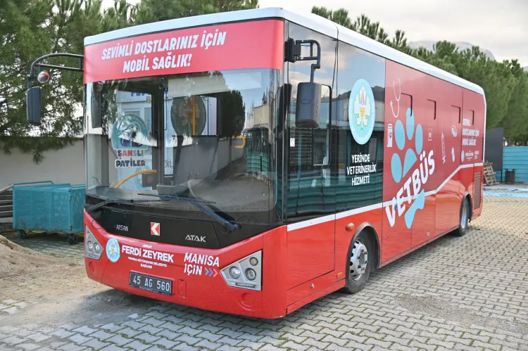 Manisa'da Vetbüs projesi hizmete başladı haberi