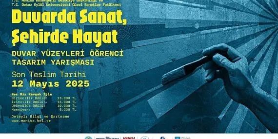 Manisa’nın Duvarları Genç Sanatçılarla Şekillenecek haberi