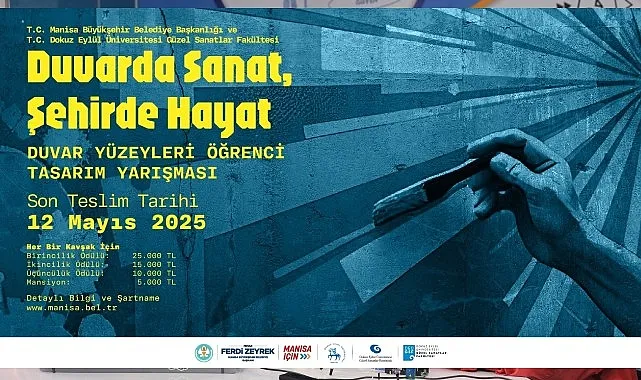 Manisa’nın Duvarları Genç Sanatçılarla Şekillenecek haberi