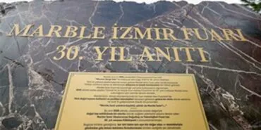 Marble İzmir’in 30’uncu yılına özel anıt Kültürpark’ta açıldı haberi