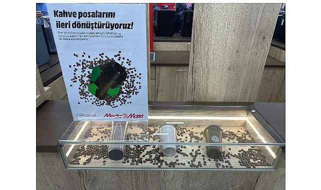 MediaMarkt Türkiye’nin kahve posaları ileri dönüşümle yeniden hayat buluyor haberi