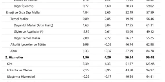 Merkez Mart ayı fiyat gelişmelerini raporladı: Enflasyonun ana eğilimi yavaşladı haberi