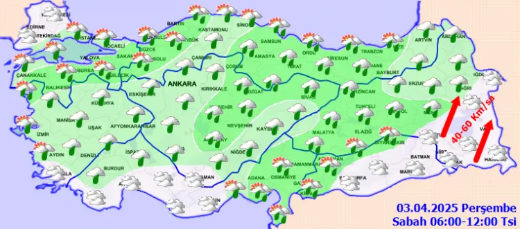 Meteoroloji'den 'kuvvetli' uyarı! Sağanak ve gök gürültülü sağanak yağış bekleniyor! haberi