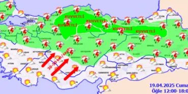 Meteoroloji'den kuvvetli yağış uyarısı haberi