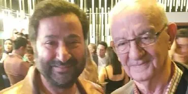 Metin Yıldırım "Baldız" Filminin Galasında Atilla Dorsay ile Buluştu haberi