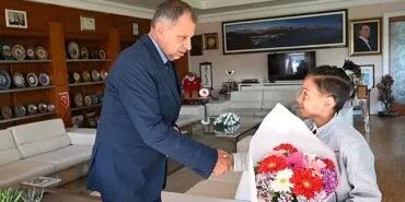 Minik Ege Eymen Ünal, 23 Nisan Başkanı oldu haberi